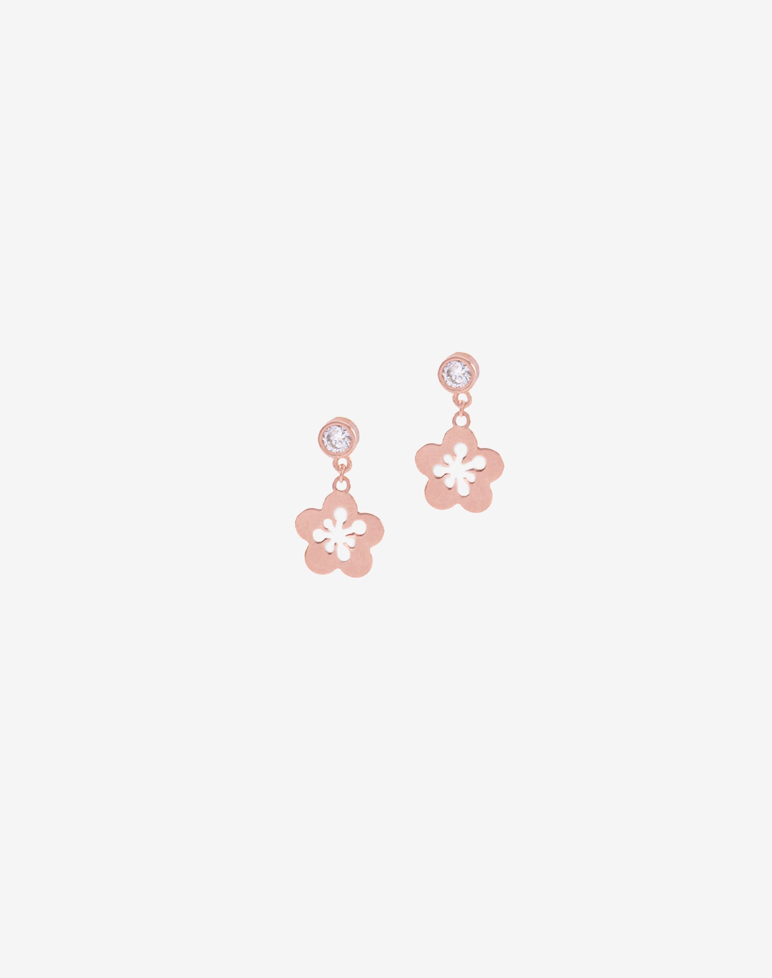 Rose Fresh as Flora Pendant Set
