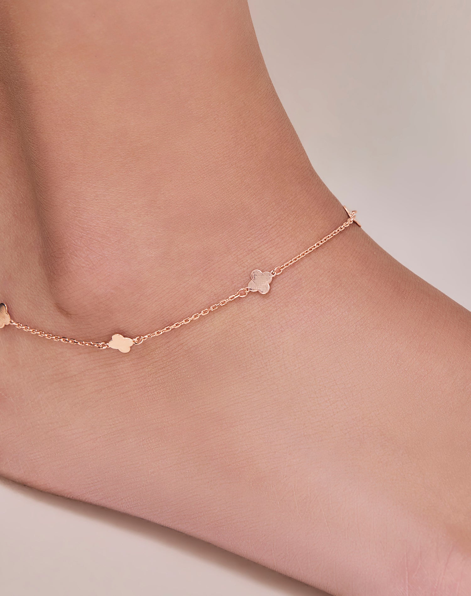 Rose Bloom Anklet