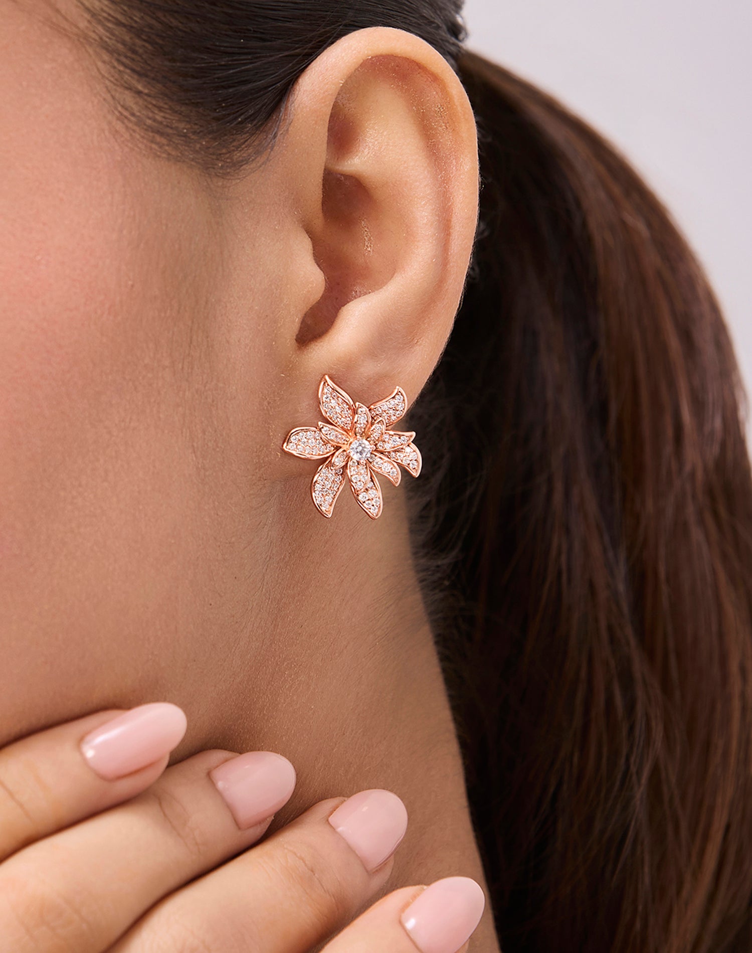 Rose Fleur Earrings