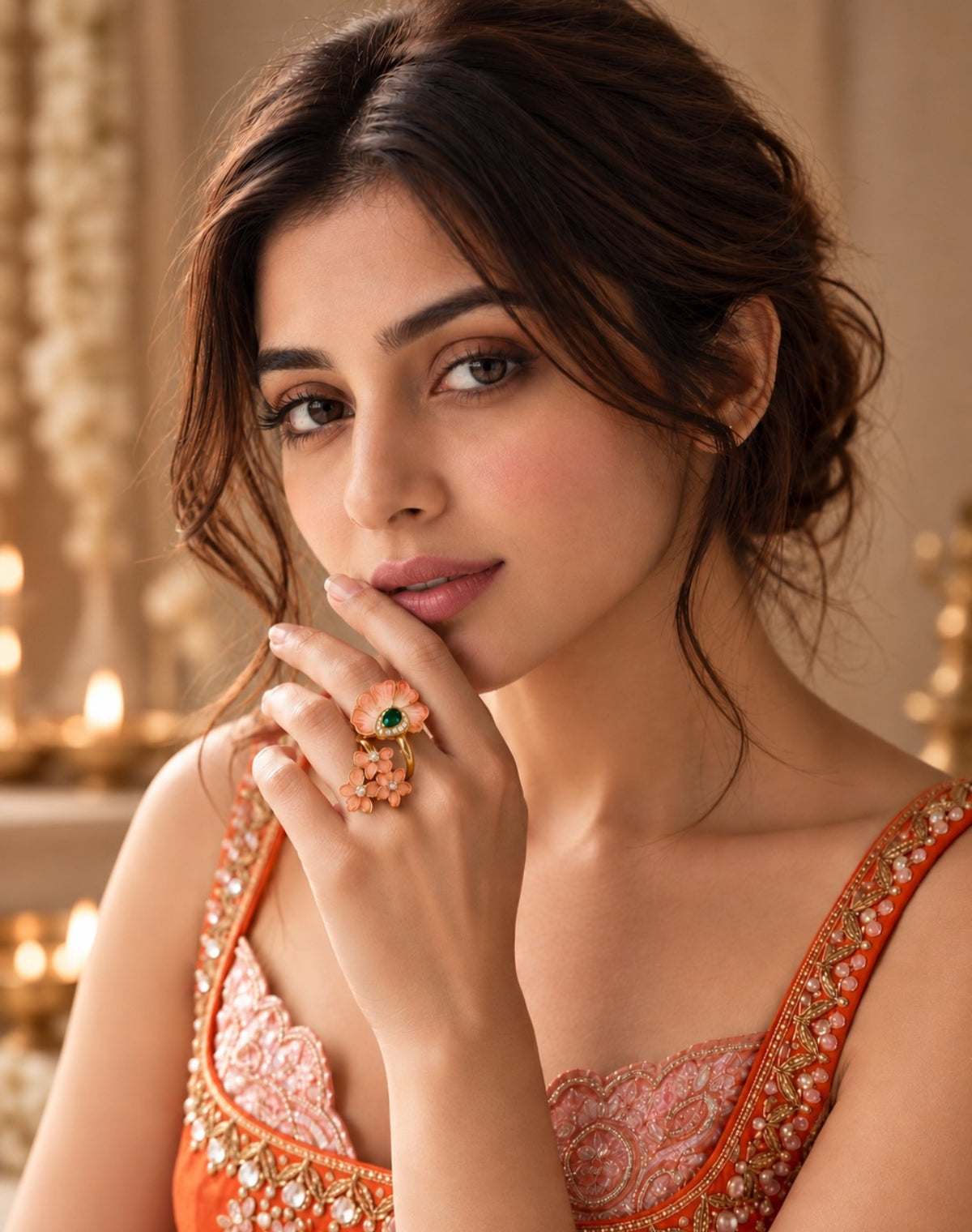 Enchanted Bloom Statement Ring