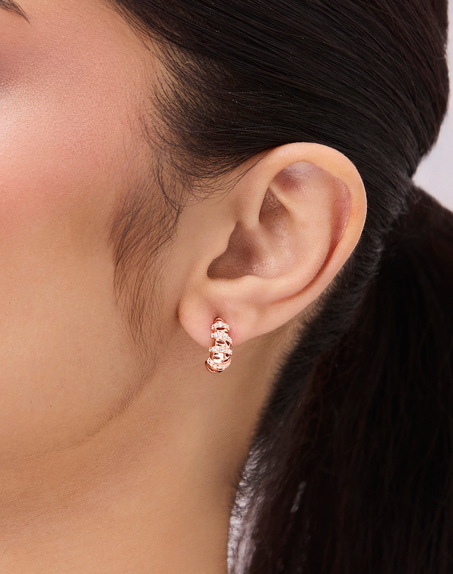 Rose Droplet Earrings