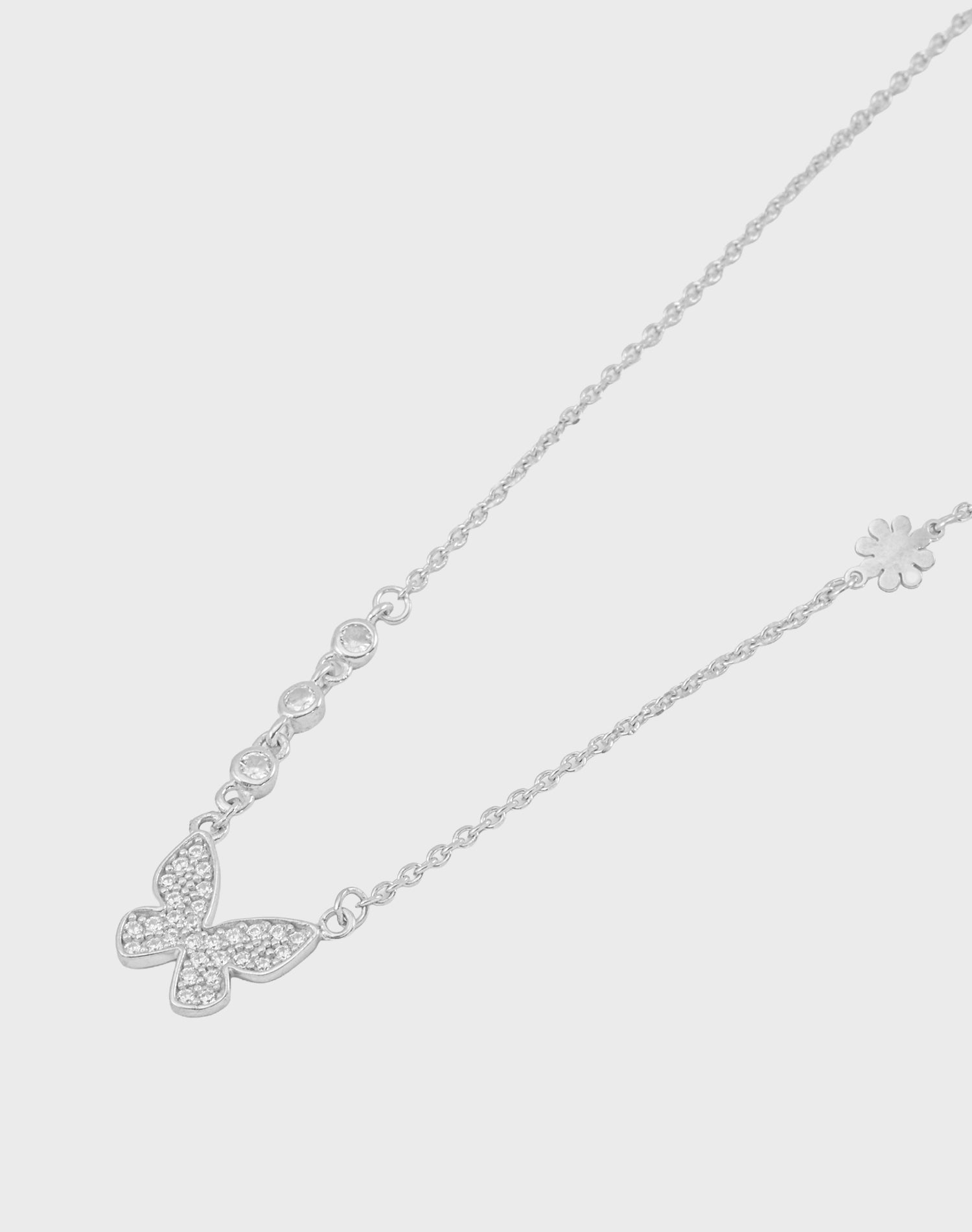 Silver Dream Wing Pendant Chain