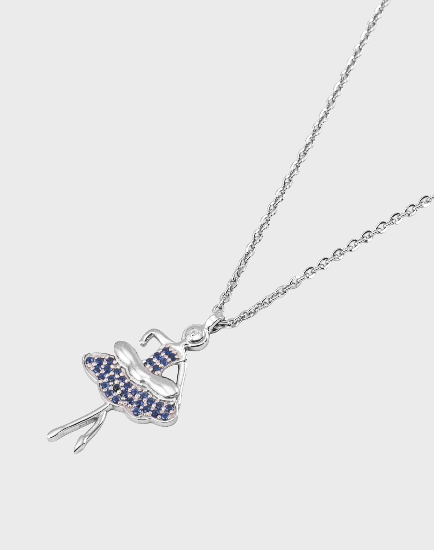 Silver Showgirl Pendant Chain