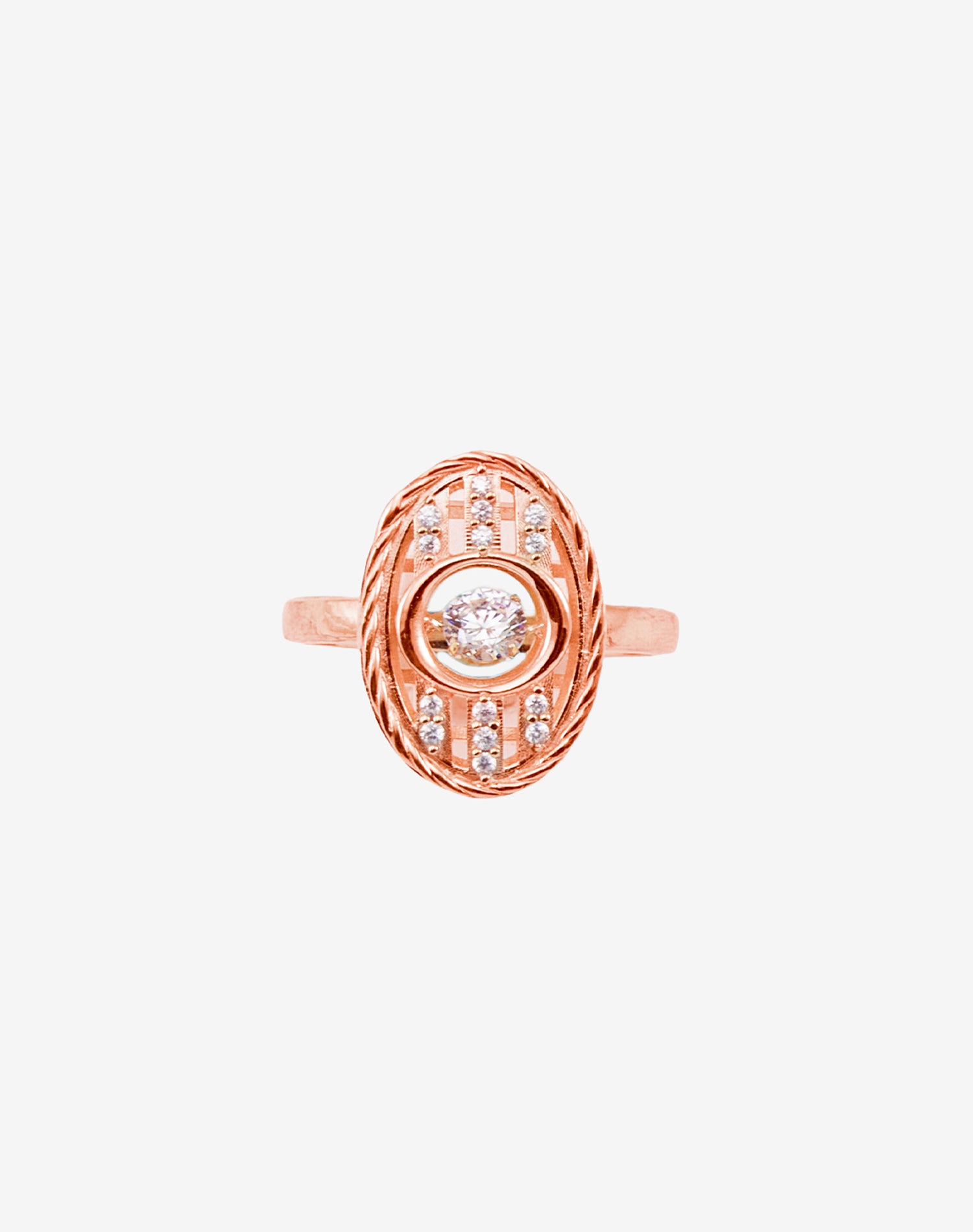 Rose Elan Dancing Diamond Ring