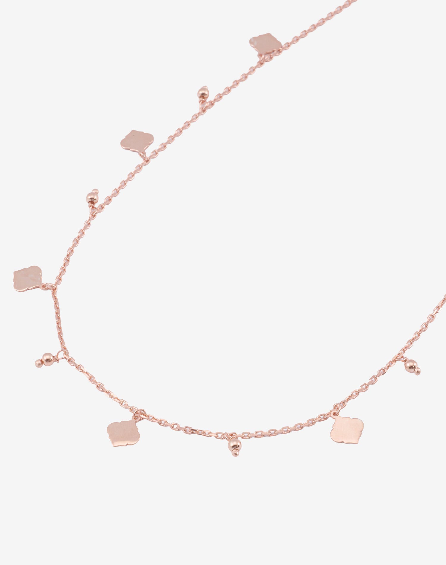 Rose Aura Charm Pendant Chain