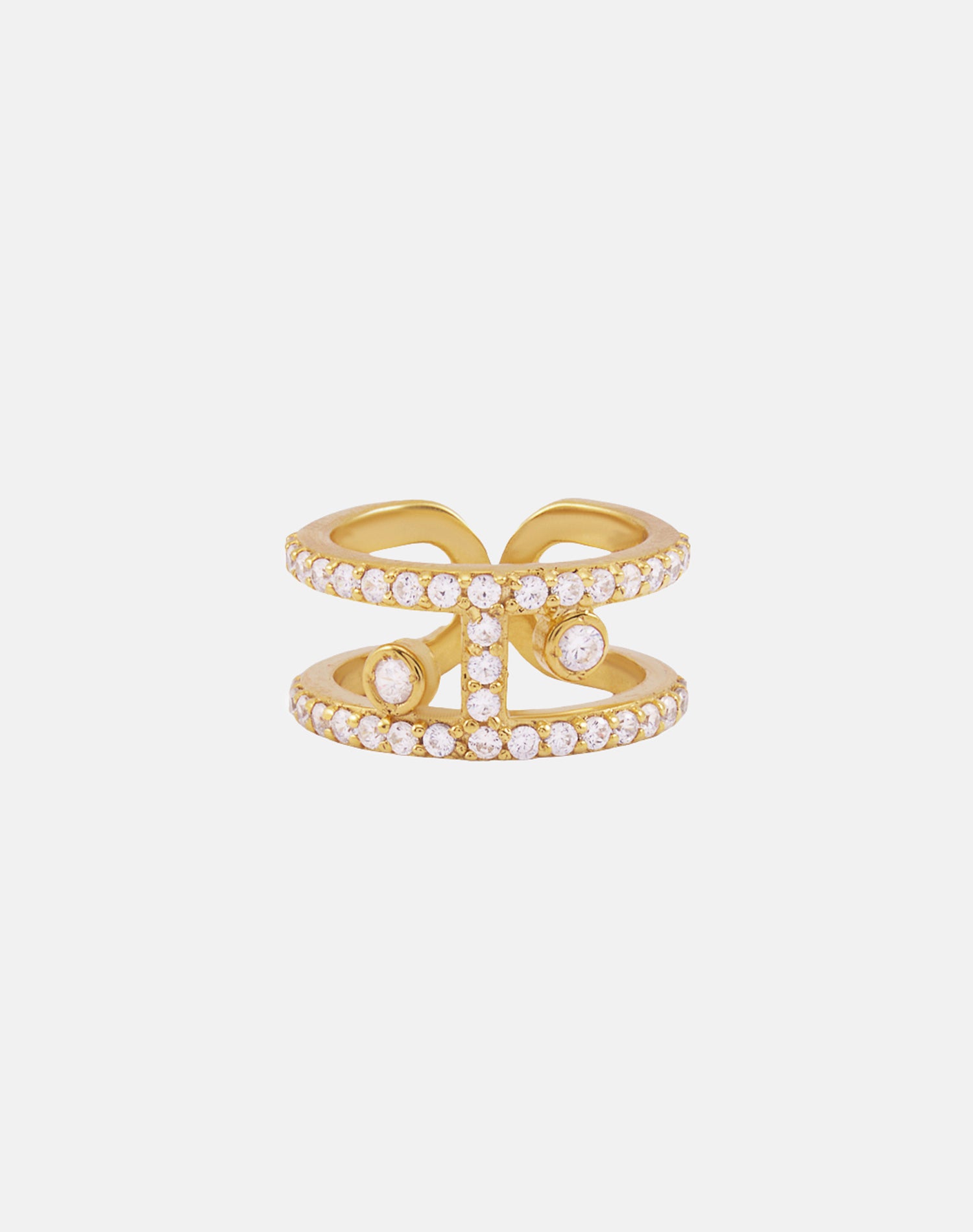Gold Bridge Ring