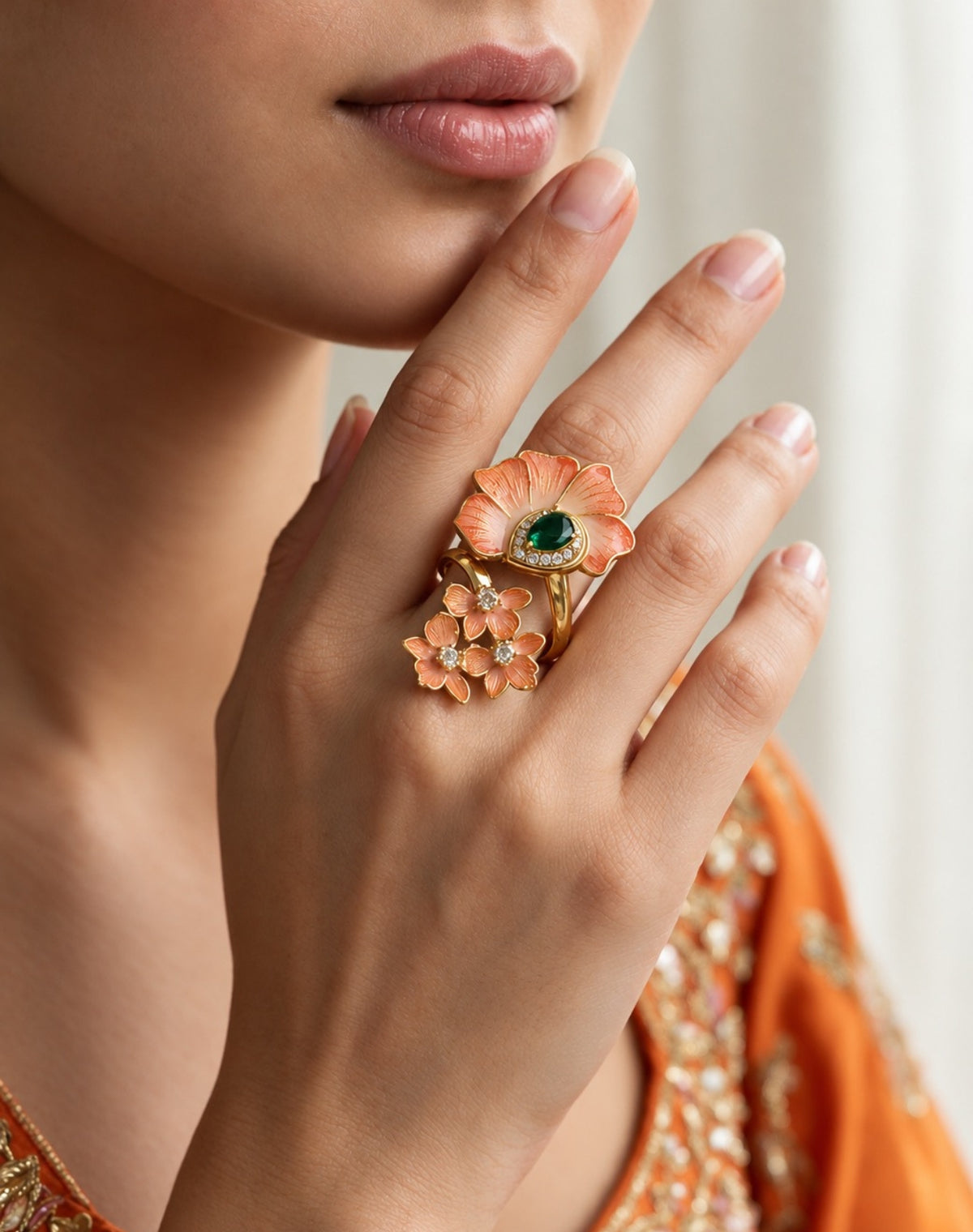 Enchanted Bloom Statement Ring