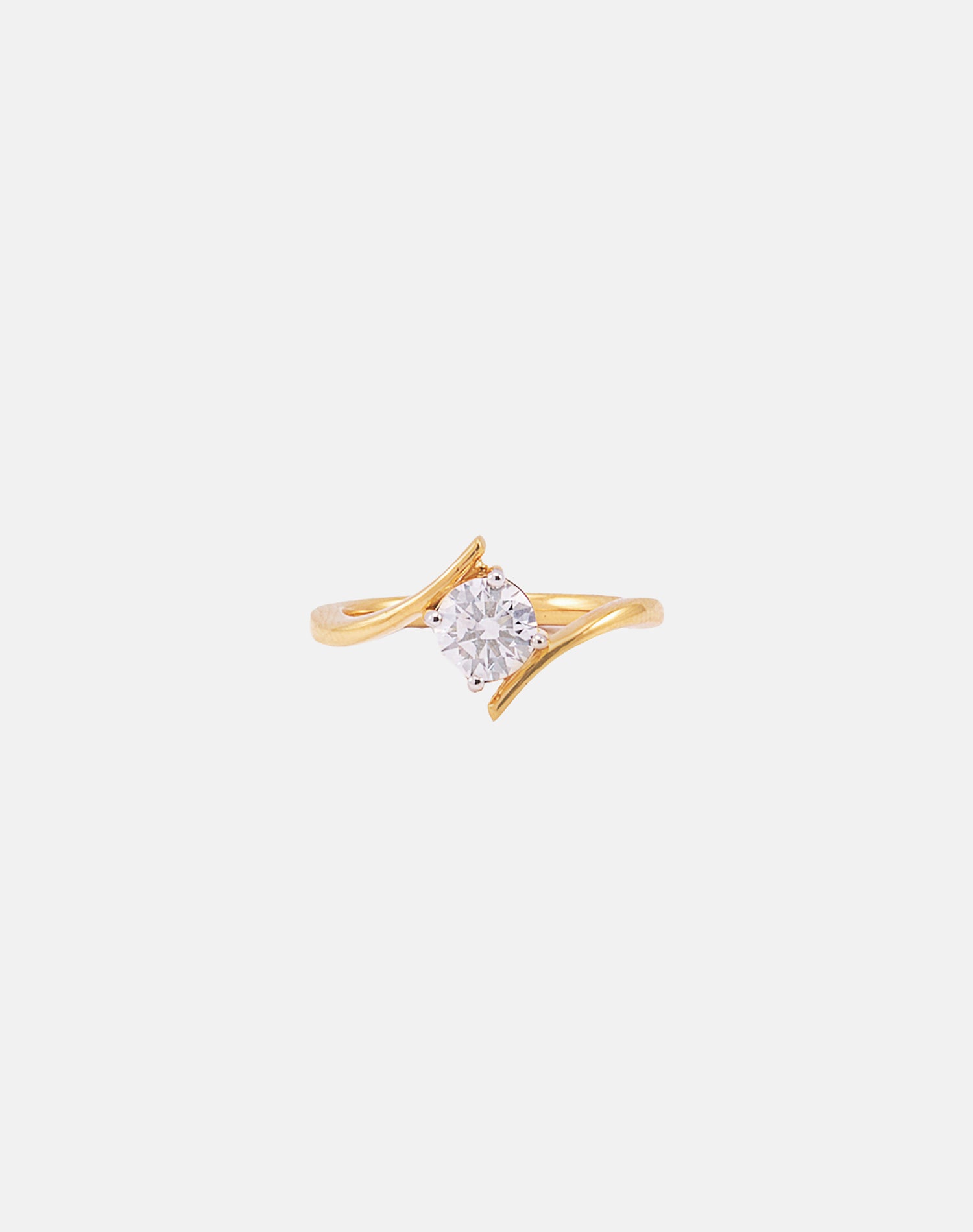 Gold Beloved Solitaire Lab Grown Diamond ring