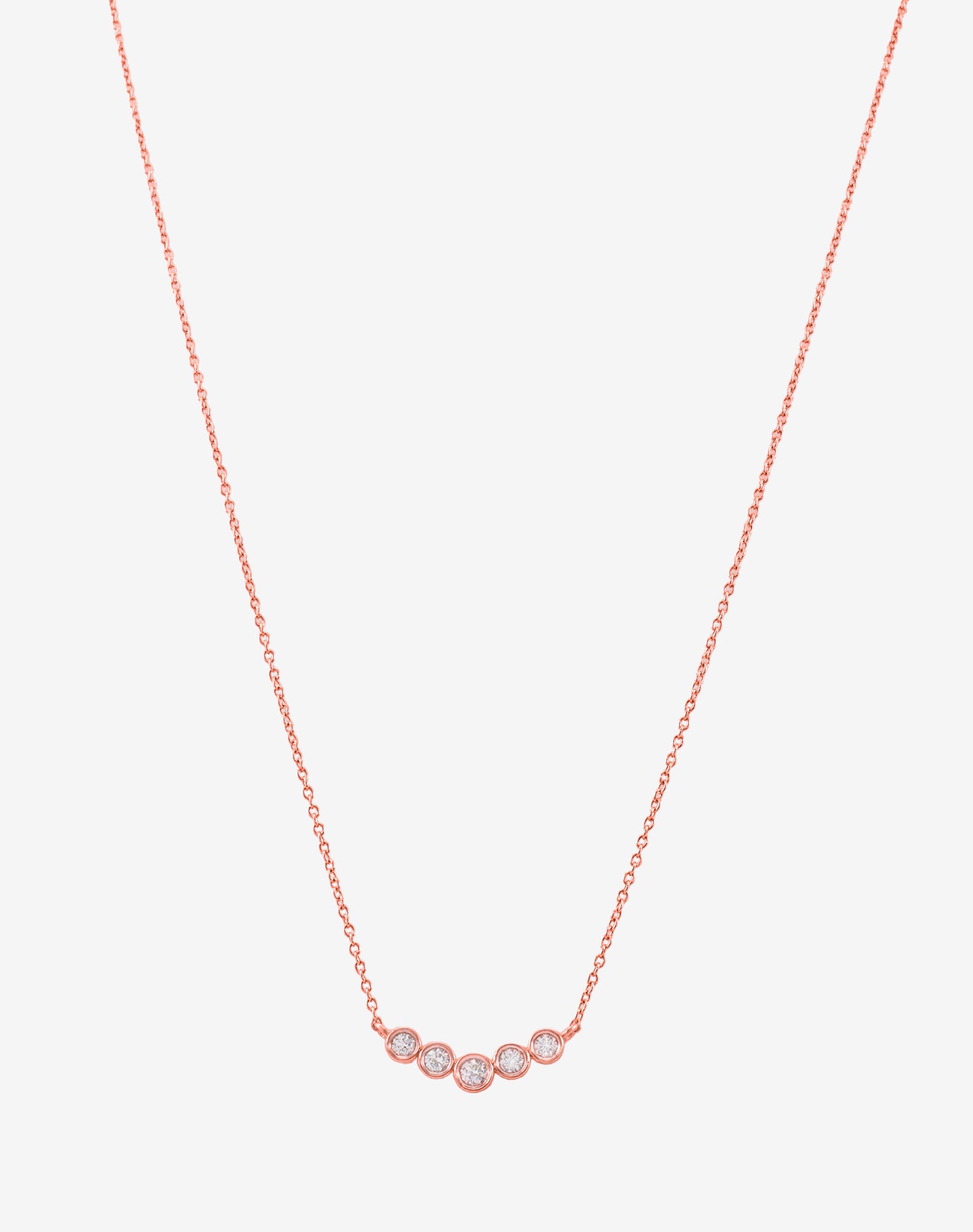 Rose Together Lab Grown Diamond Pendant Chain