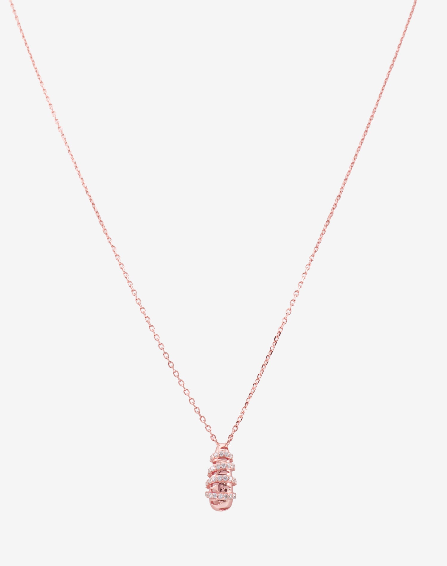 Rose Droplet Pendant Chain