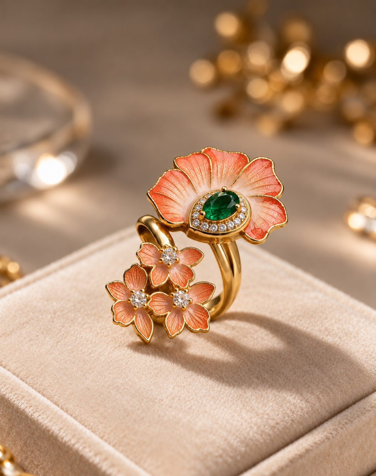 Enchanted Bloom Statement Ring