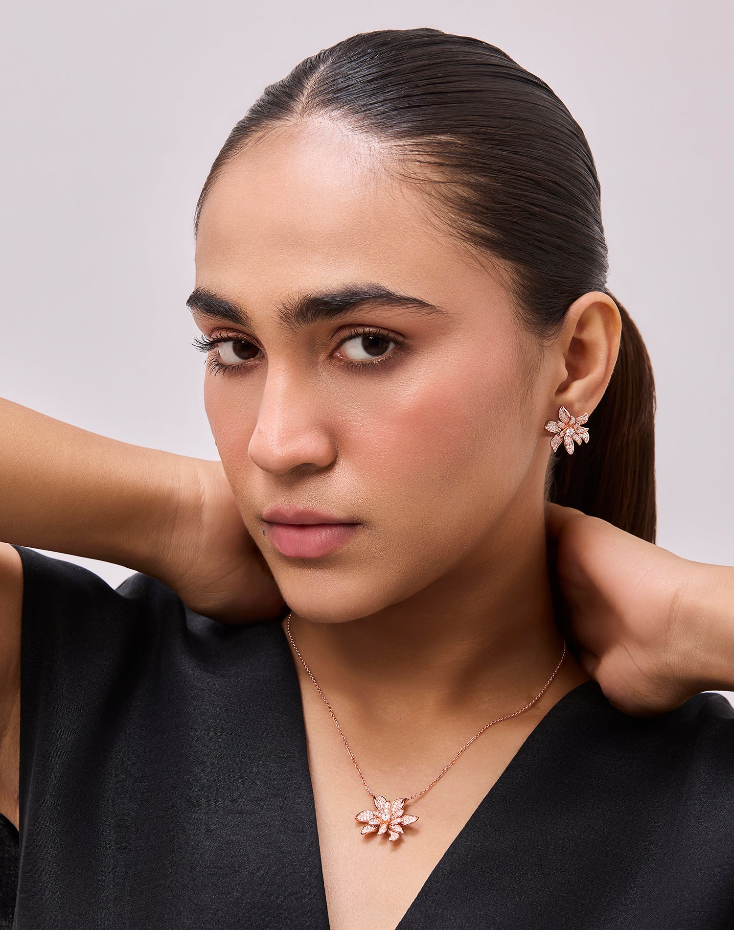 Rose Fleur Pendant Chain