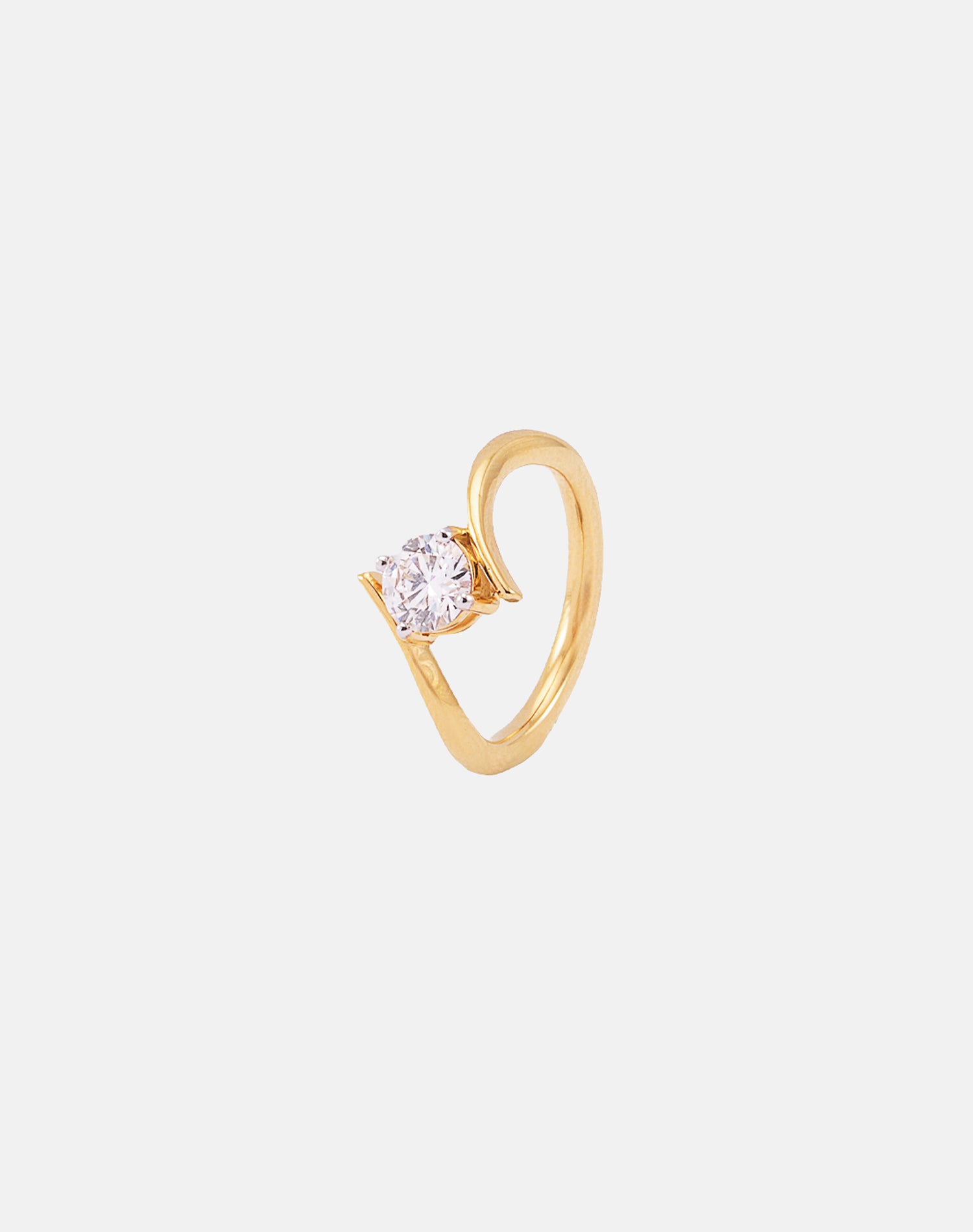 Gold Beloved Solitaire Lab Grown Diamond ring