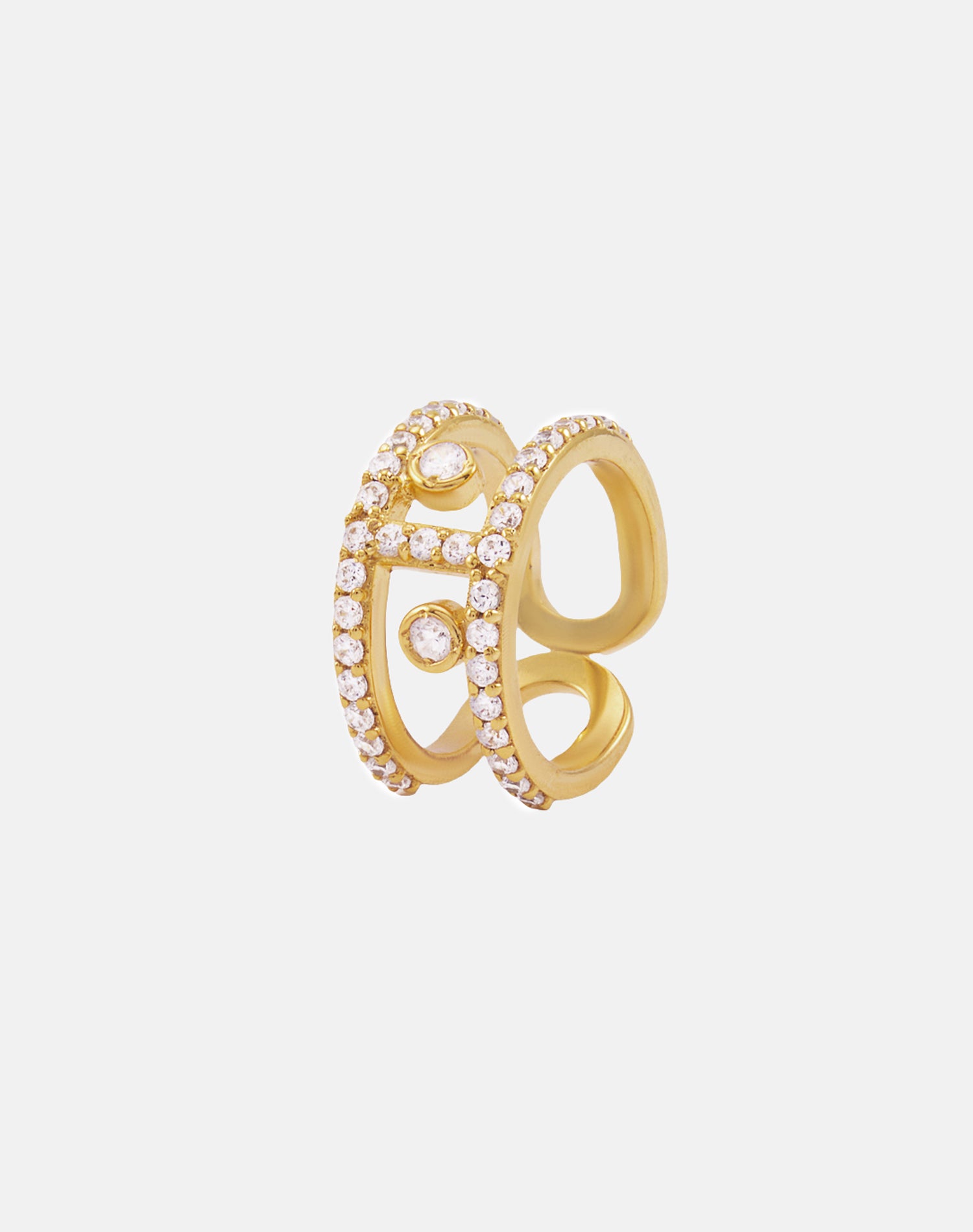 Gold Bridge Ring