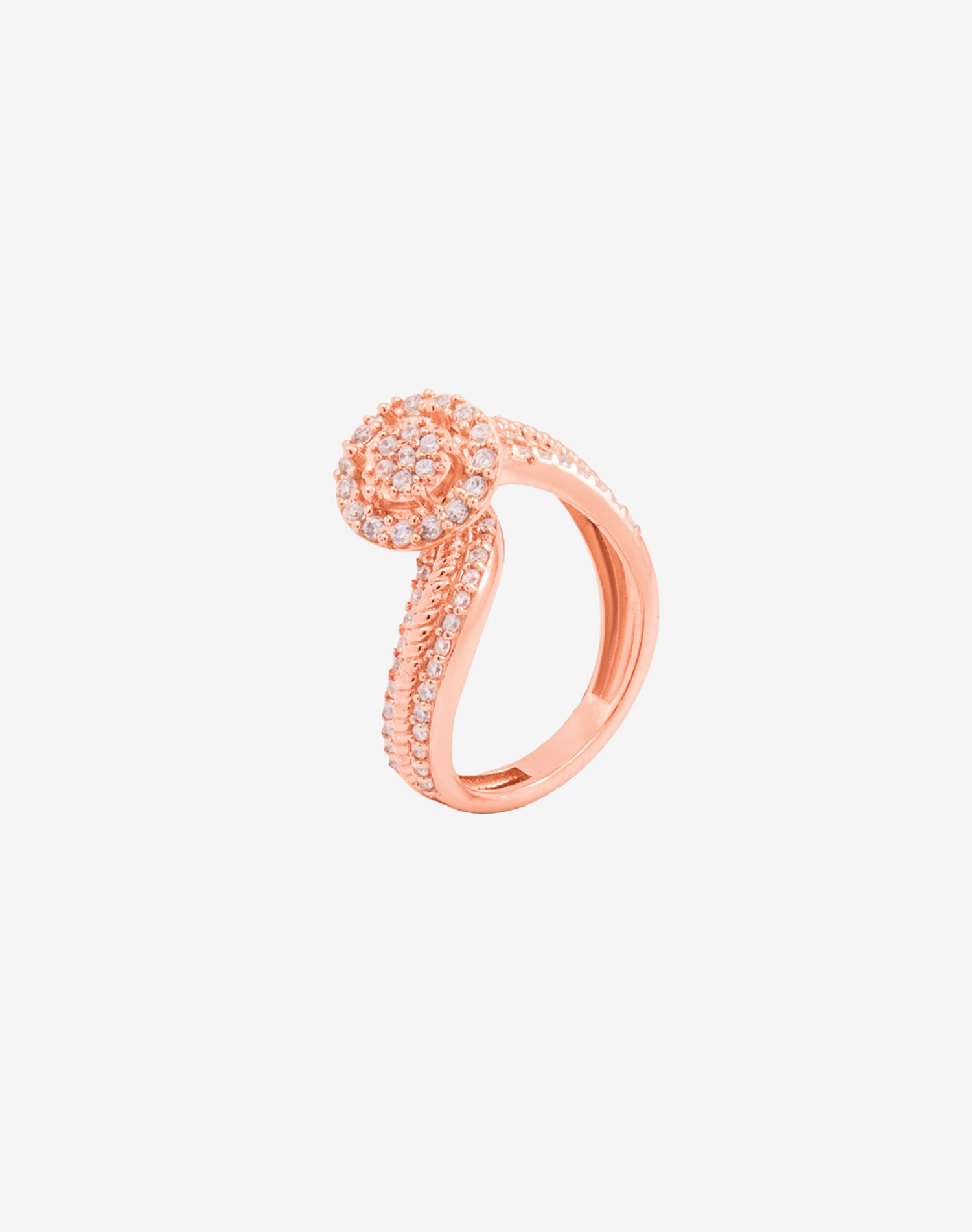 Rose Regal Solitaire Ring