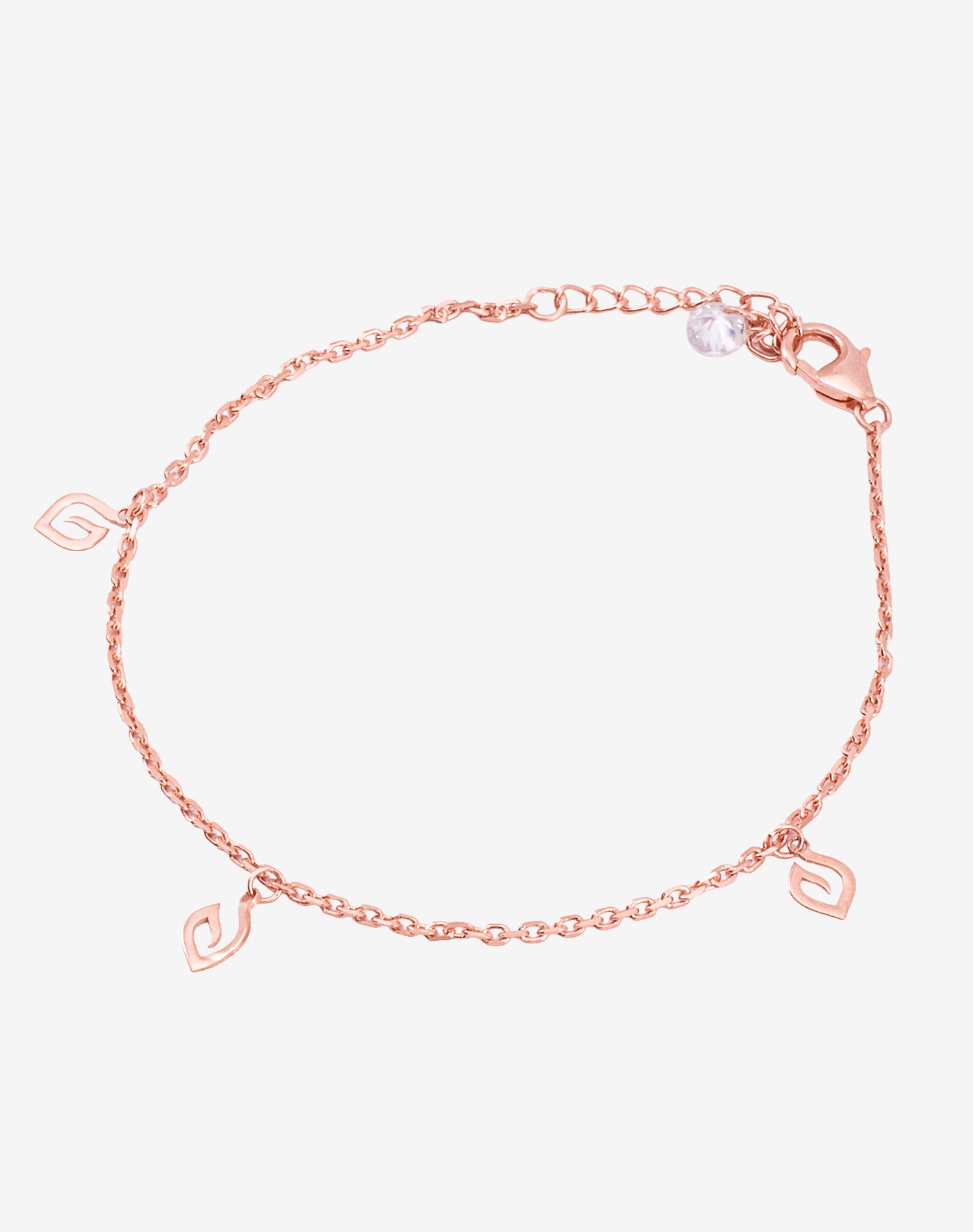 Rose Breeze Charm Bracelet