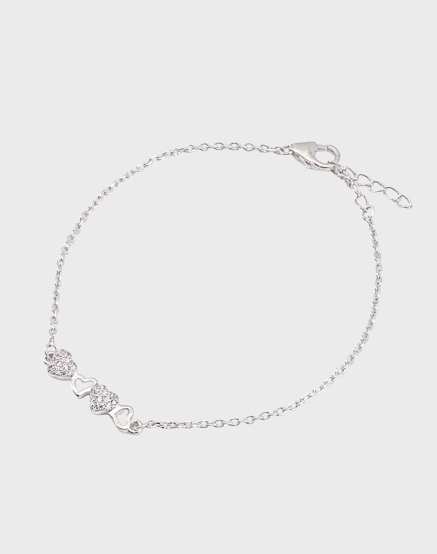 Silver Endless Love Bracelet