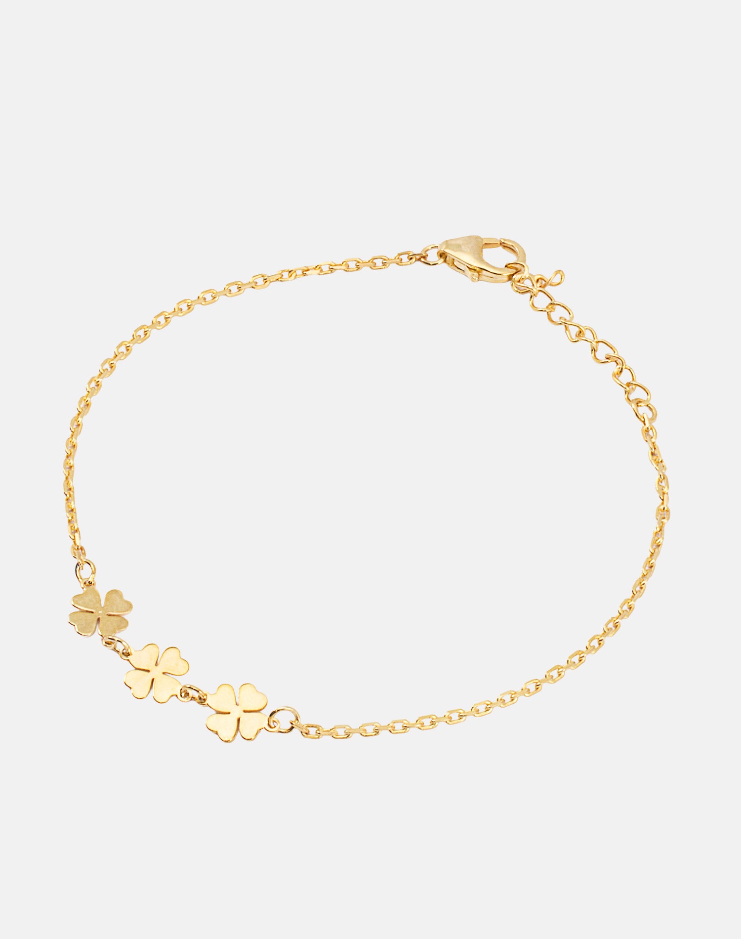 Gold good Luck Charm Bracelet