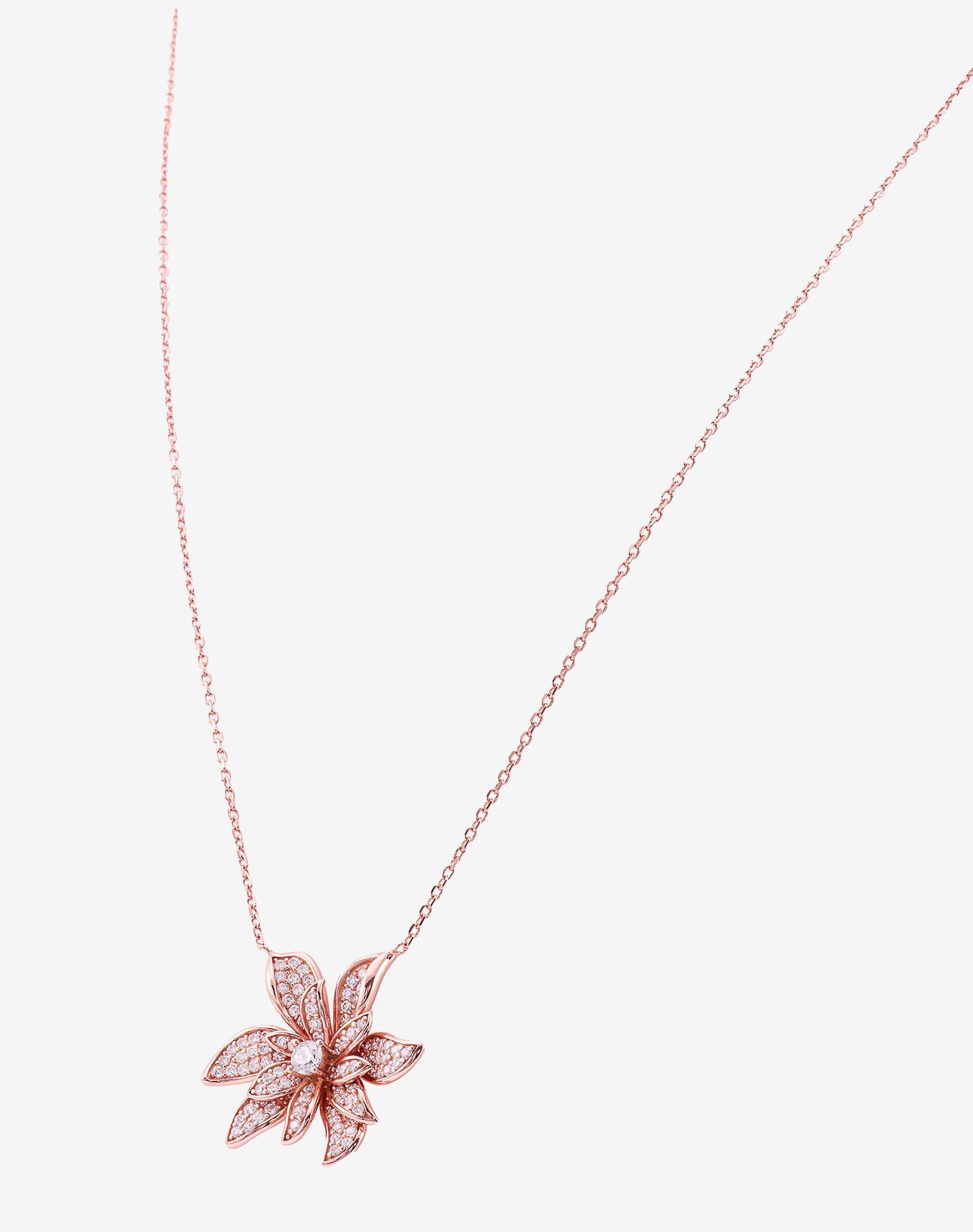 Rose Fleur Pendant Chain