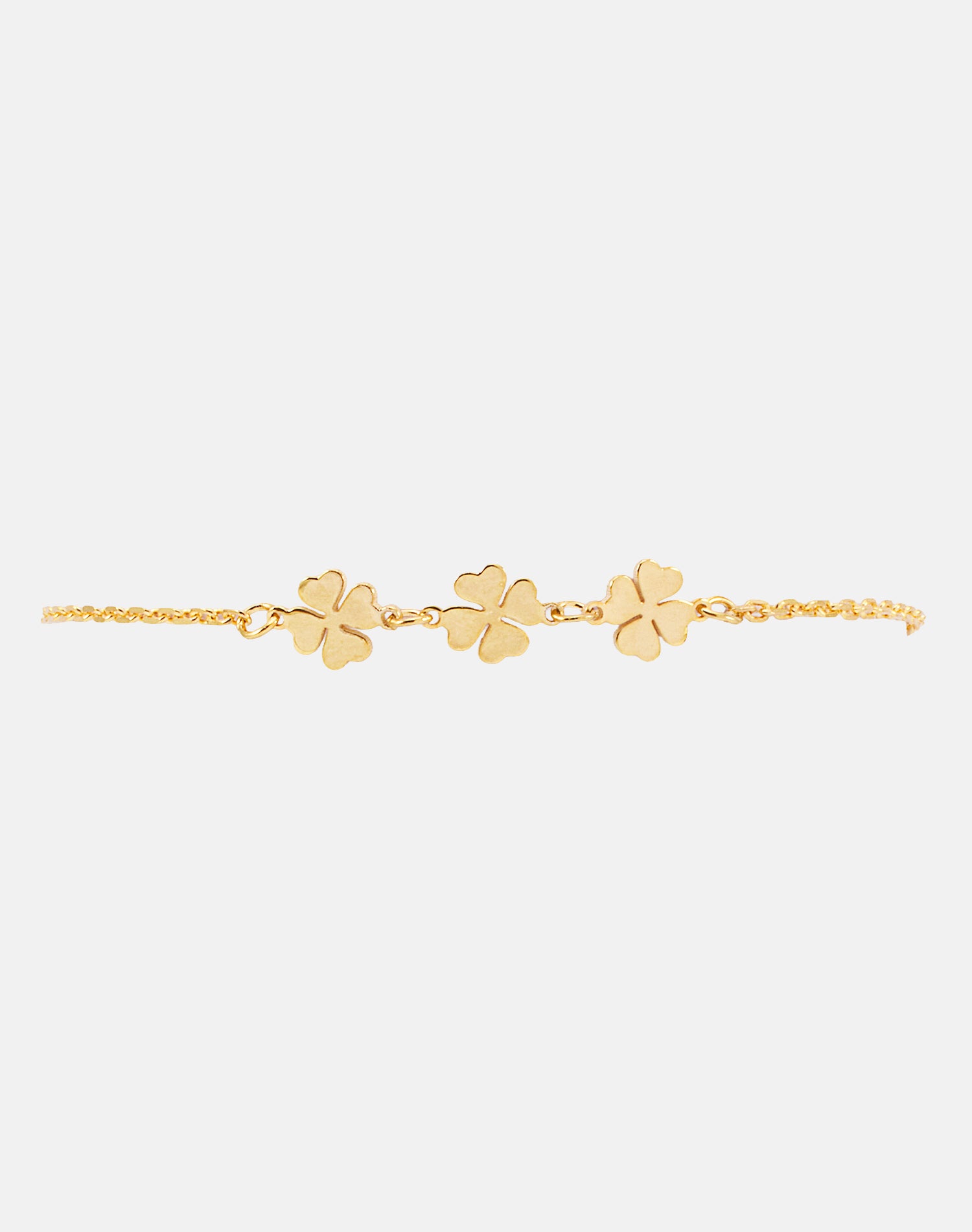Gold good Luck Charm Bracelet