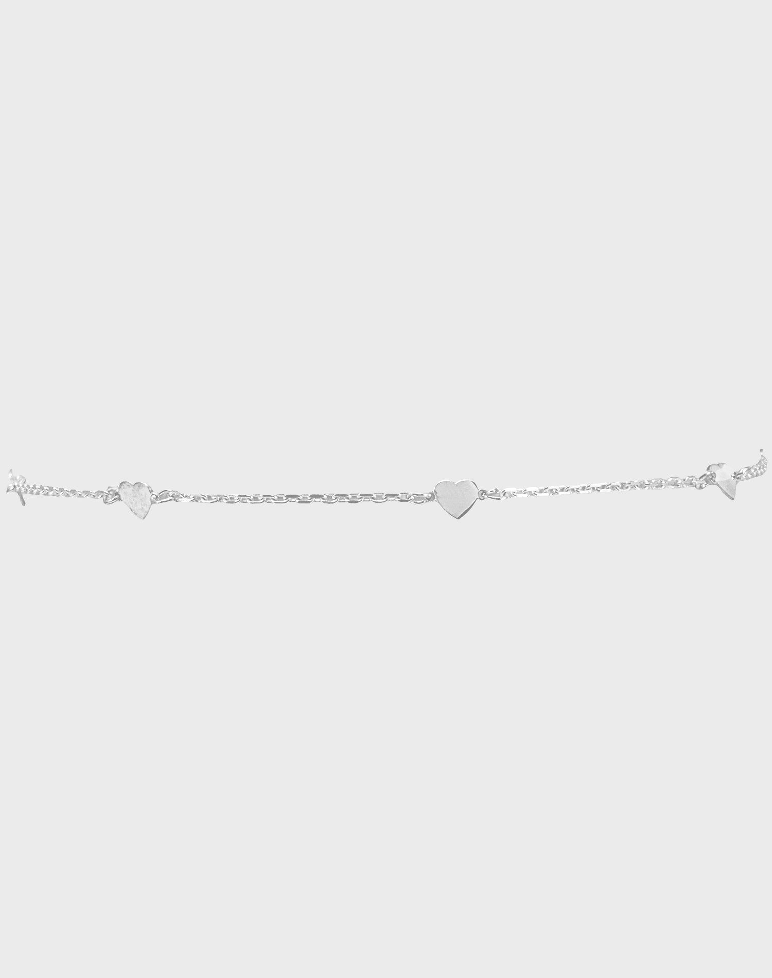 Silver Lover Anklet