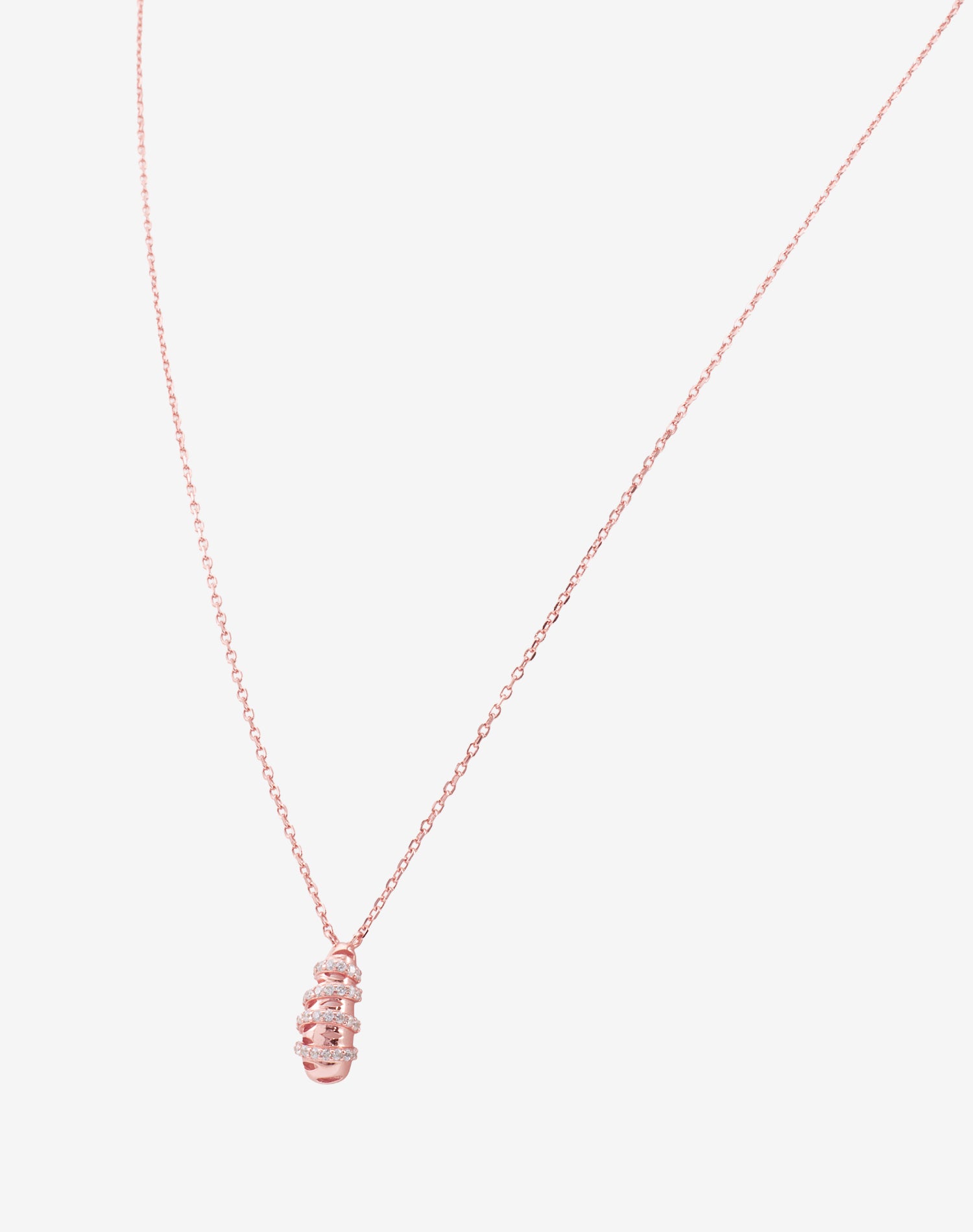 Rose Droplet Pendant Chain