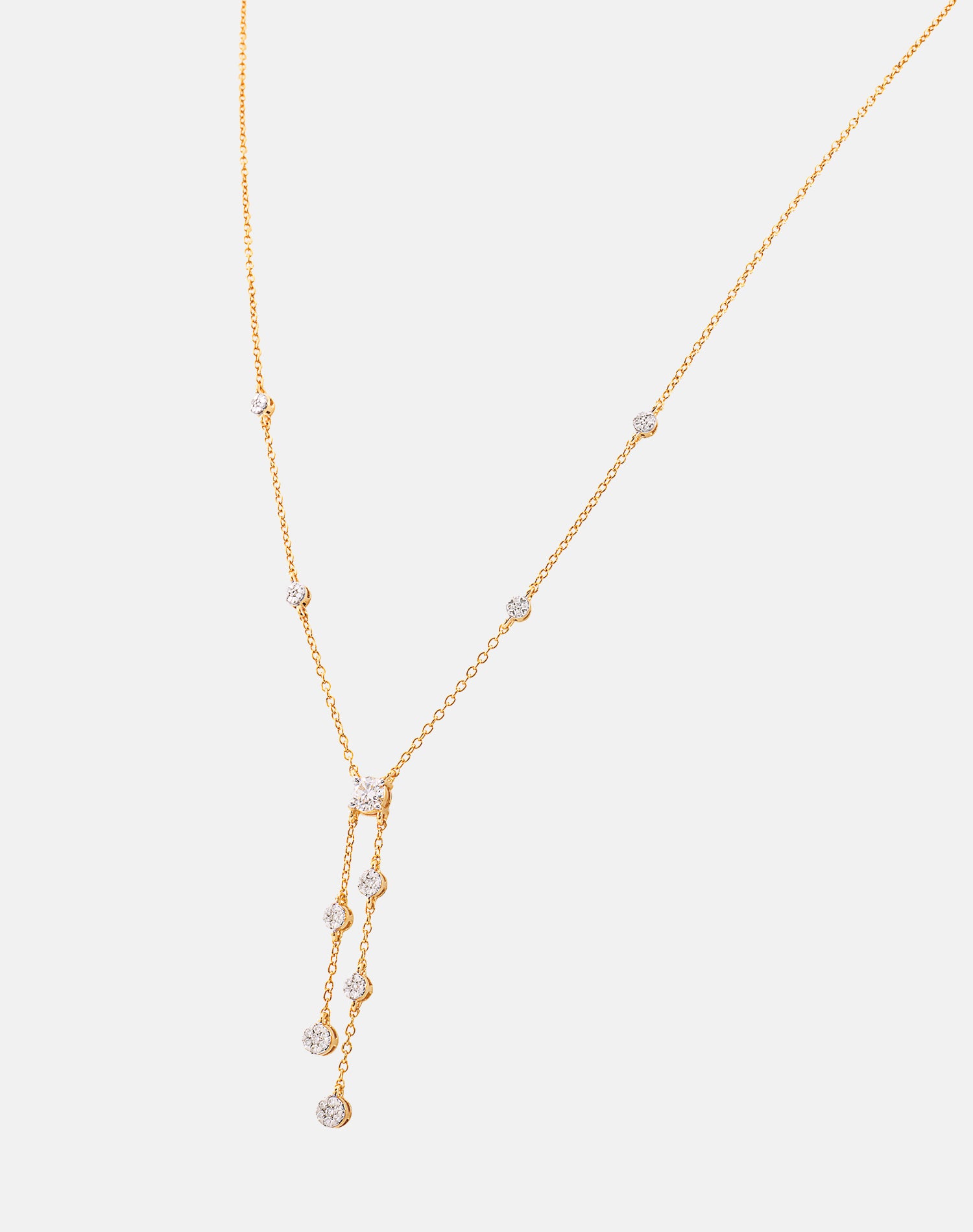 Gold Till Always Lab Grown Diamond Pendant Chain