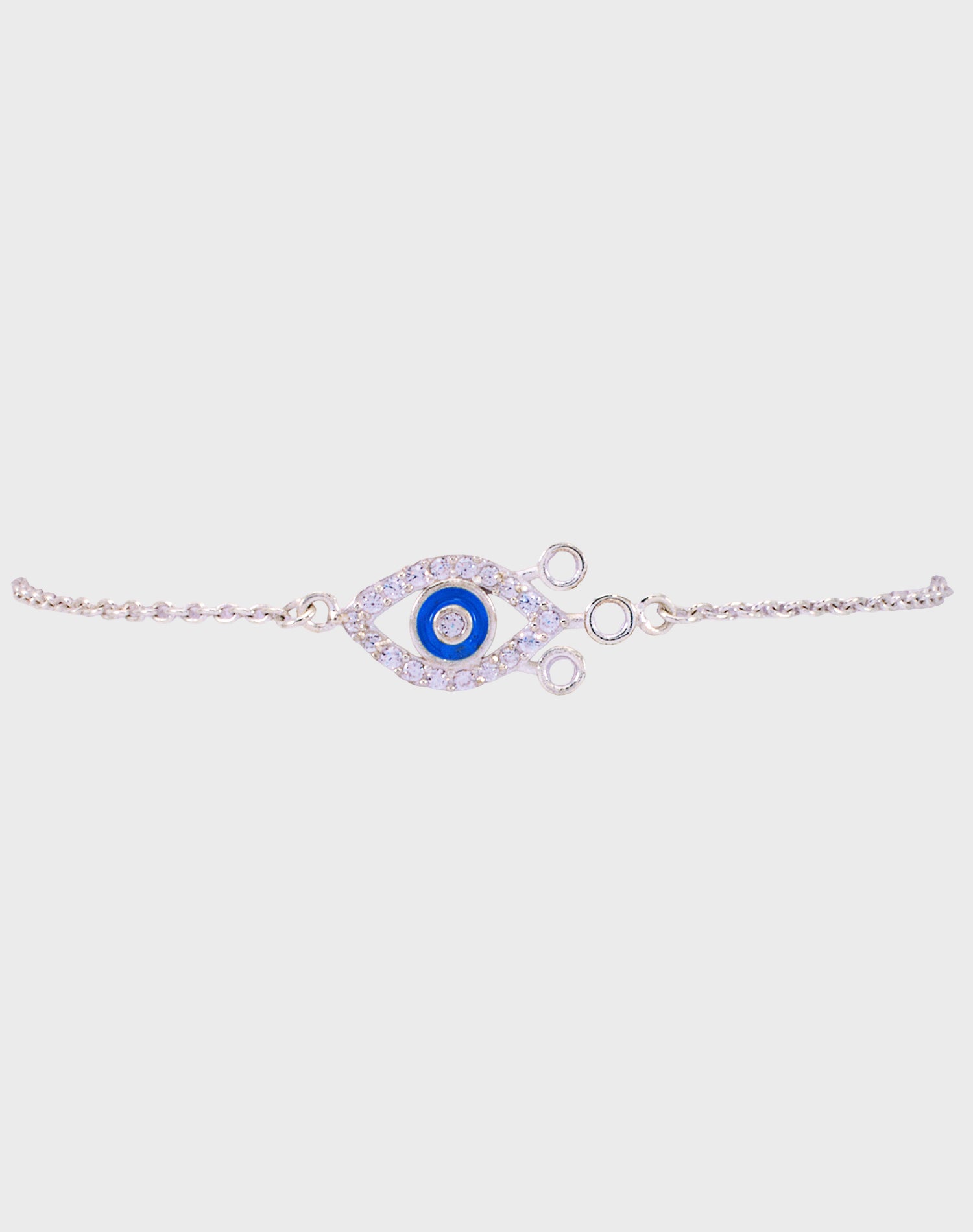 Silver Nazar Bracelet