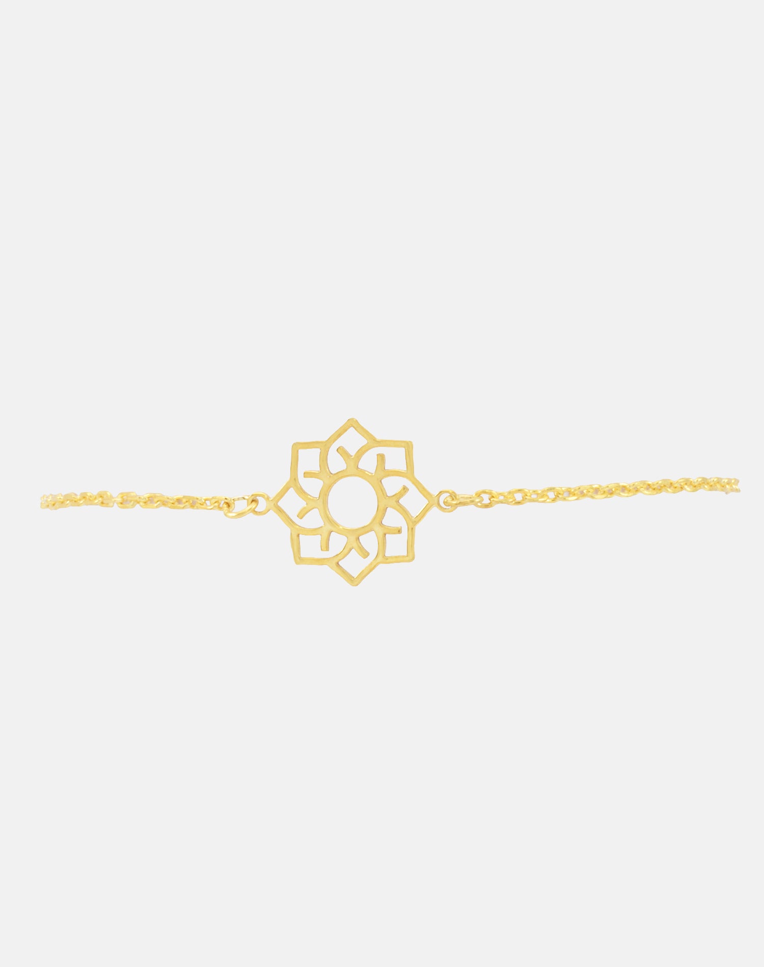 Gold Geo Bloom Bracelet