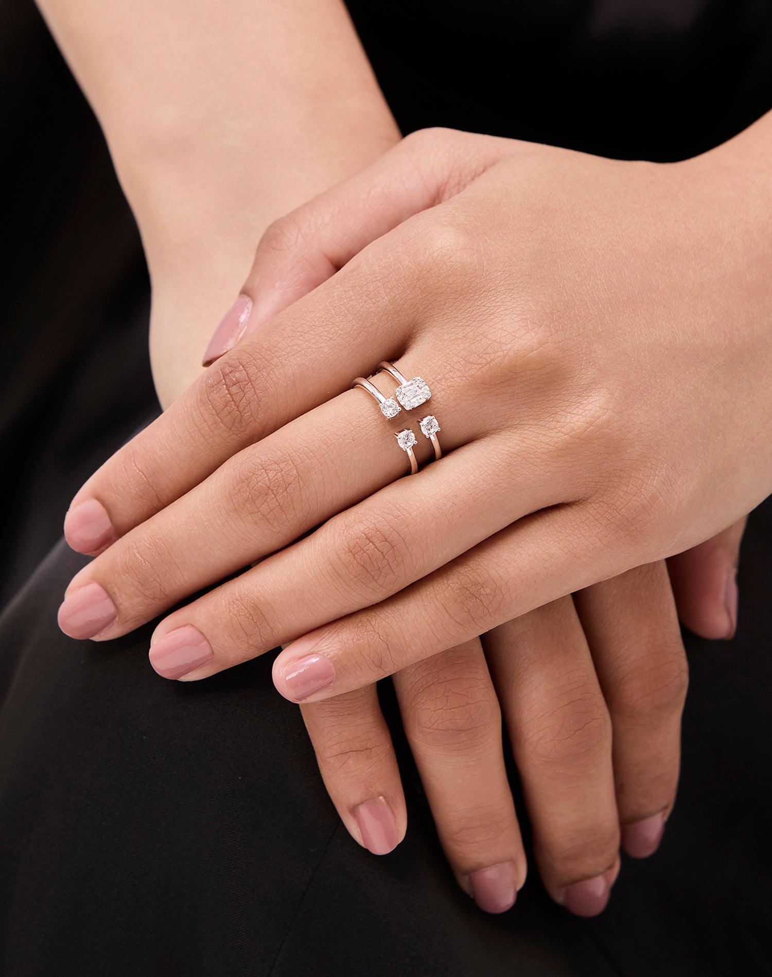 Silver Modern Muse Ring